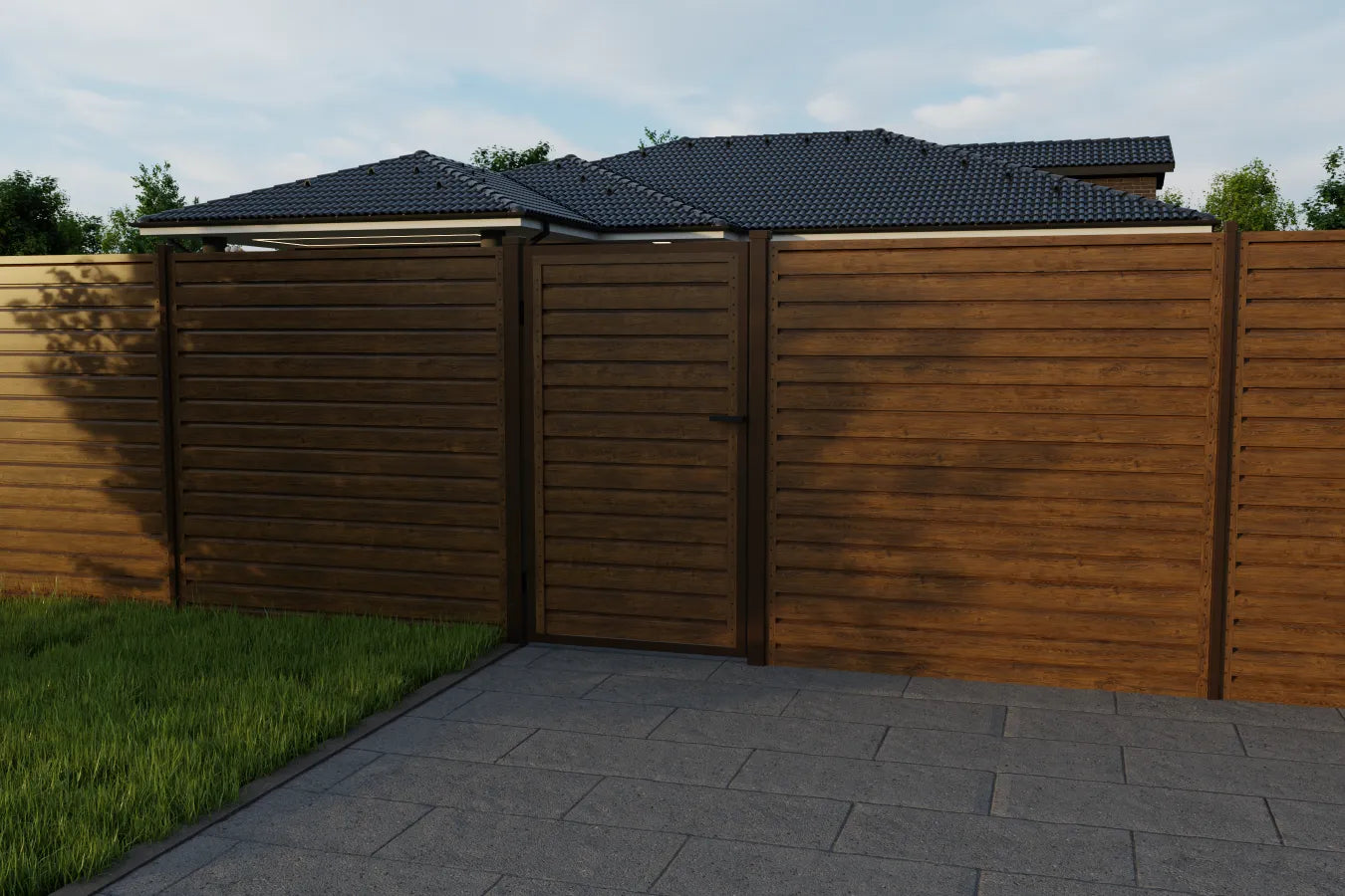 Jeux de barrières pour piétons