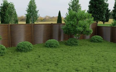 Fence Panel Pyramid | Walnut Mavlli