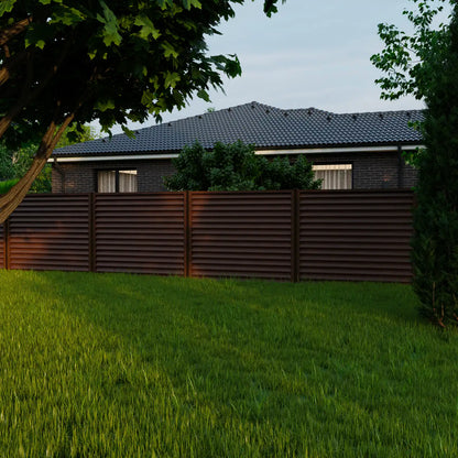 Fence Panel Sigma | Mahogany