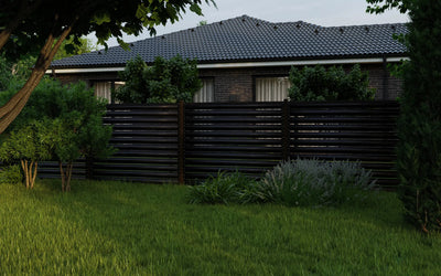 Fence Panel Terra | Dark Brown RAL8019 Mavlli