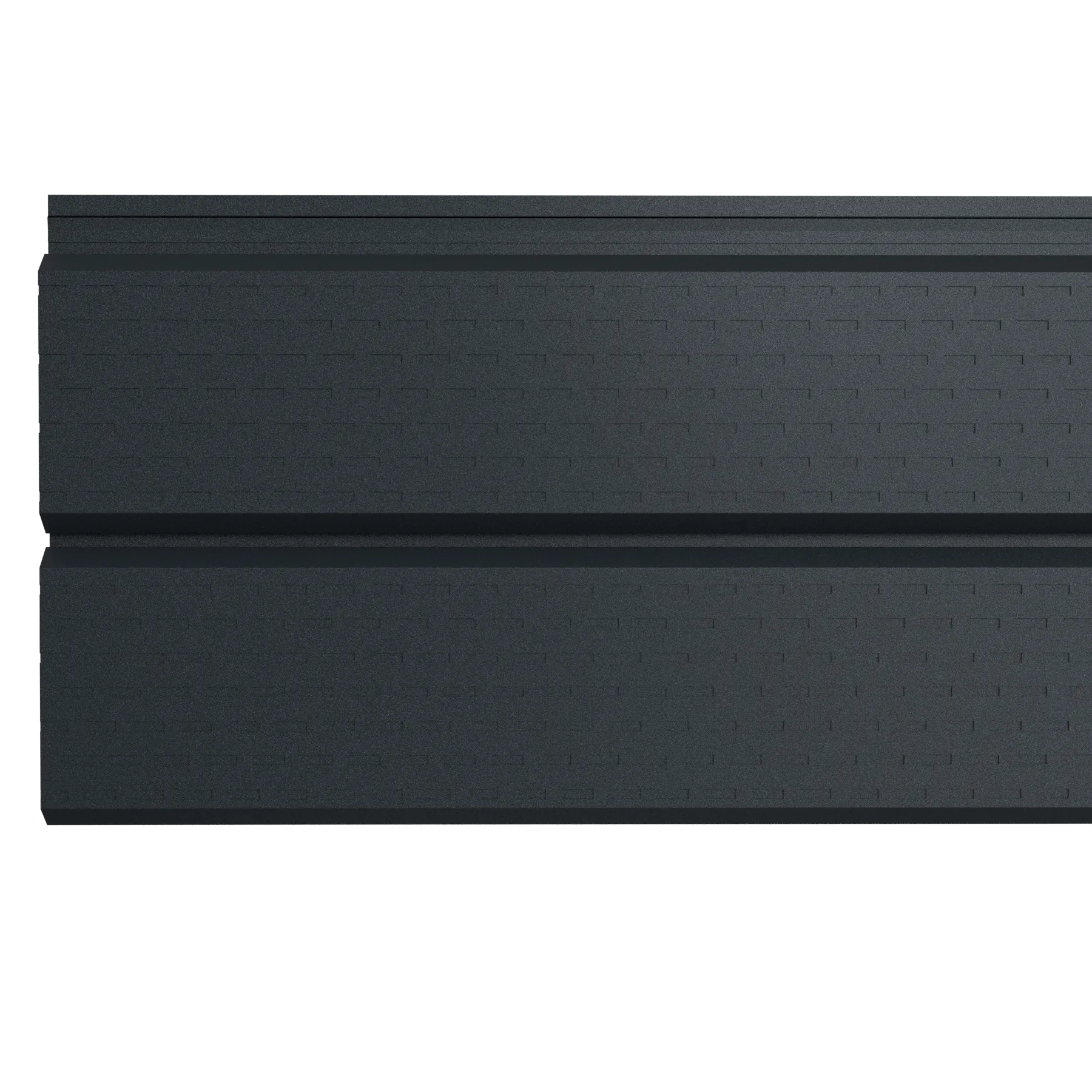 Tôle d’acier perforée pour bardage | Gris anthracite | RAL7016