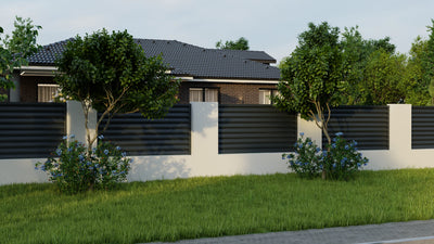 Schuttingpaneel Atlas | Antraciet Grijs | RAL7016