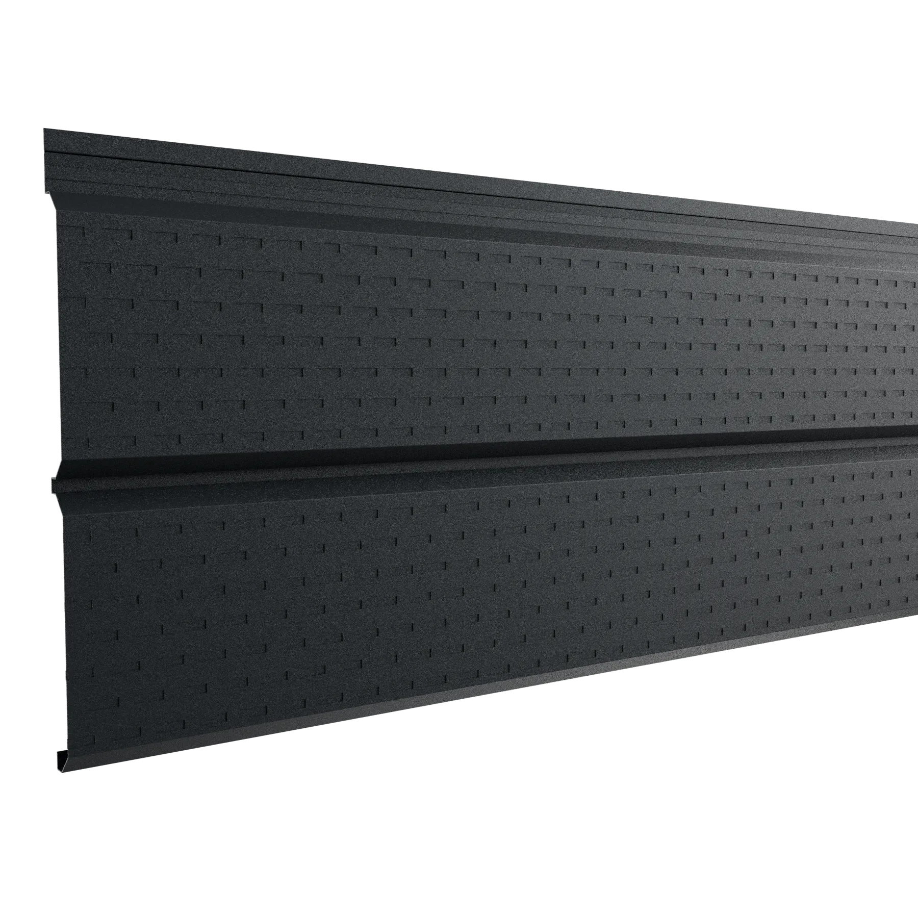 Tôle d’acier perforée pour bardage | Gris anthracite | RAL7016