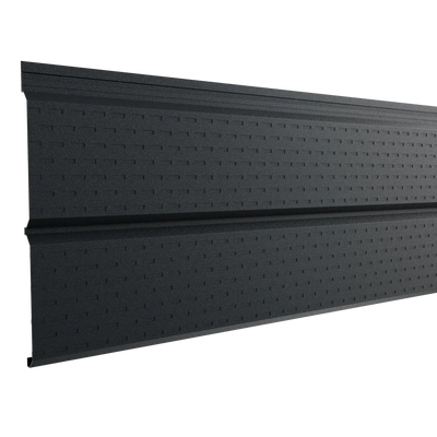 Perforated Steel Sheet Cladding | Anthracite RAL7016 | 250x26 cm Mavlli