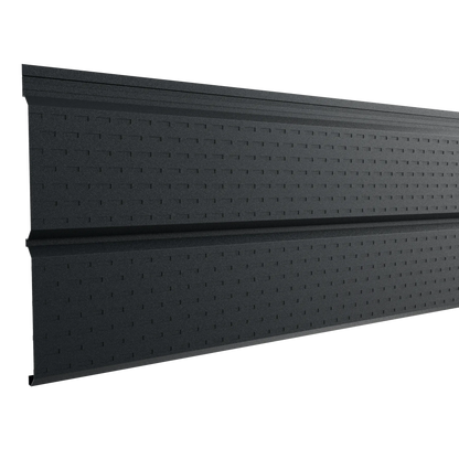 Tôle d’acier perforée pour bardage | Gris anthracite | RAL7016