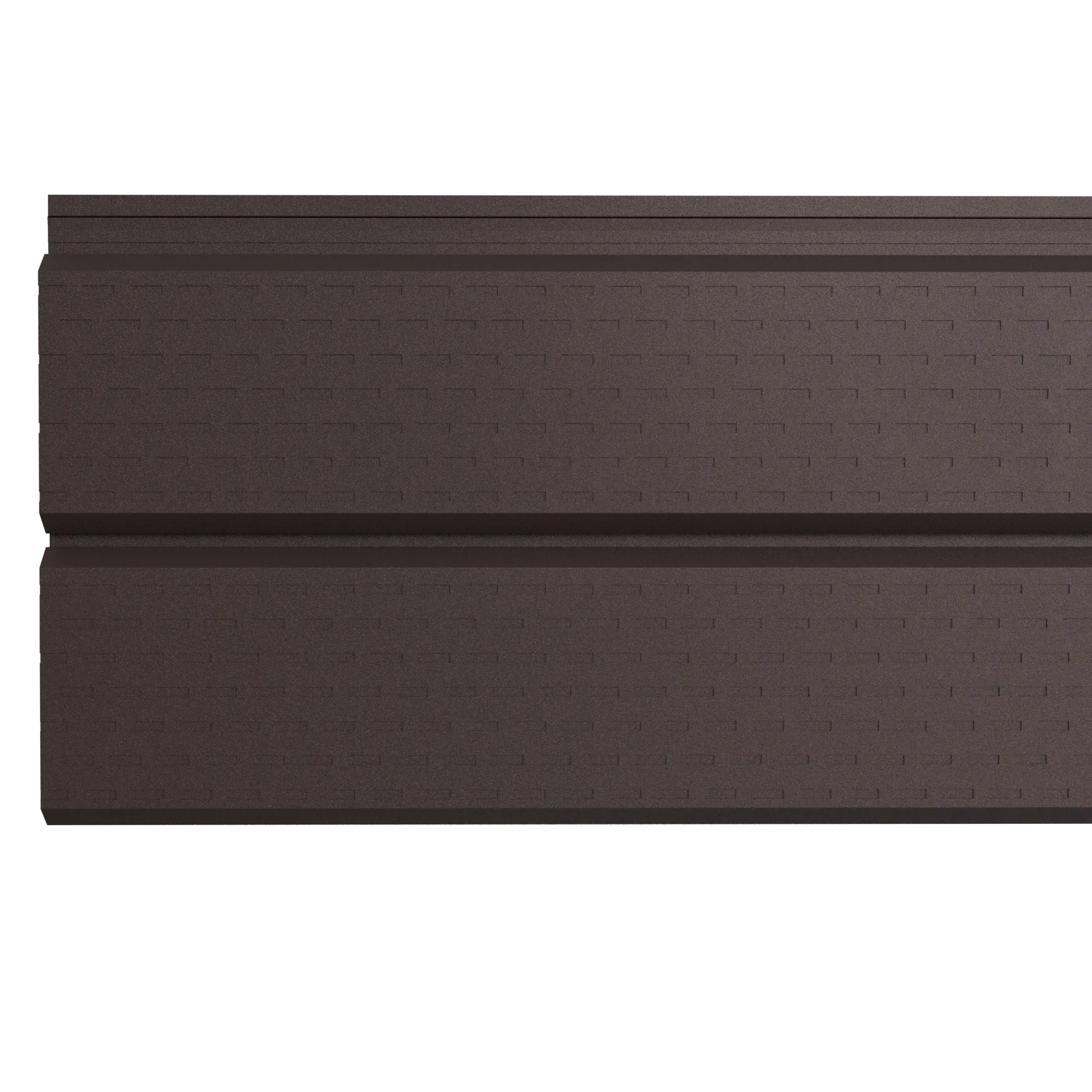 Bardage en tôle d’acier perforée | Brun chocolat | RAL8017