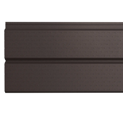 Perforated Steel Sheet Cladding | Brown RAL8017 | 250x26 cm Mavlli