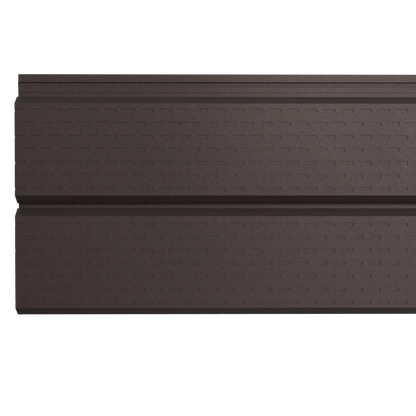 Bardage en tôle d’acier perforée | Brun chocolat | RAL8017