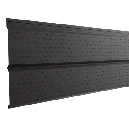 Bardage en tôle d’acier perforée | Brun foncé | RAL8019