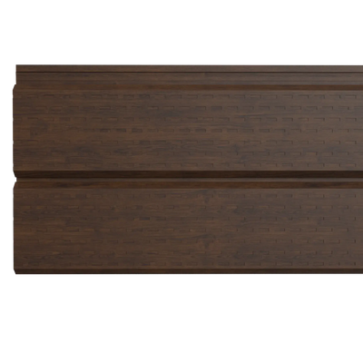 Perforated Steel Sheet Cladding | Mahogany | 250x26 cm Mavlli