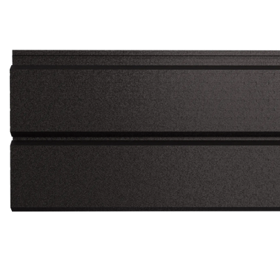 Perforated Steel Sheet Cladding | Dark Brown RAL8019 Hi-Mat | 250x26 cm Mavlli