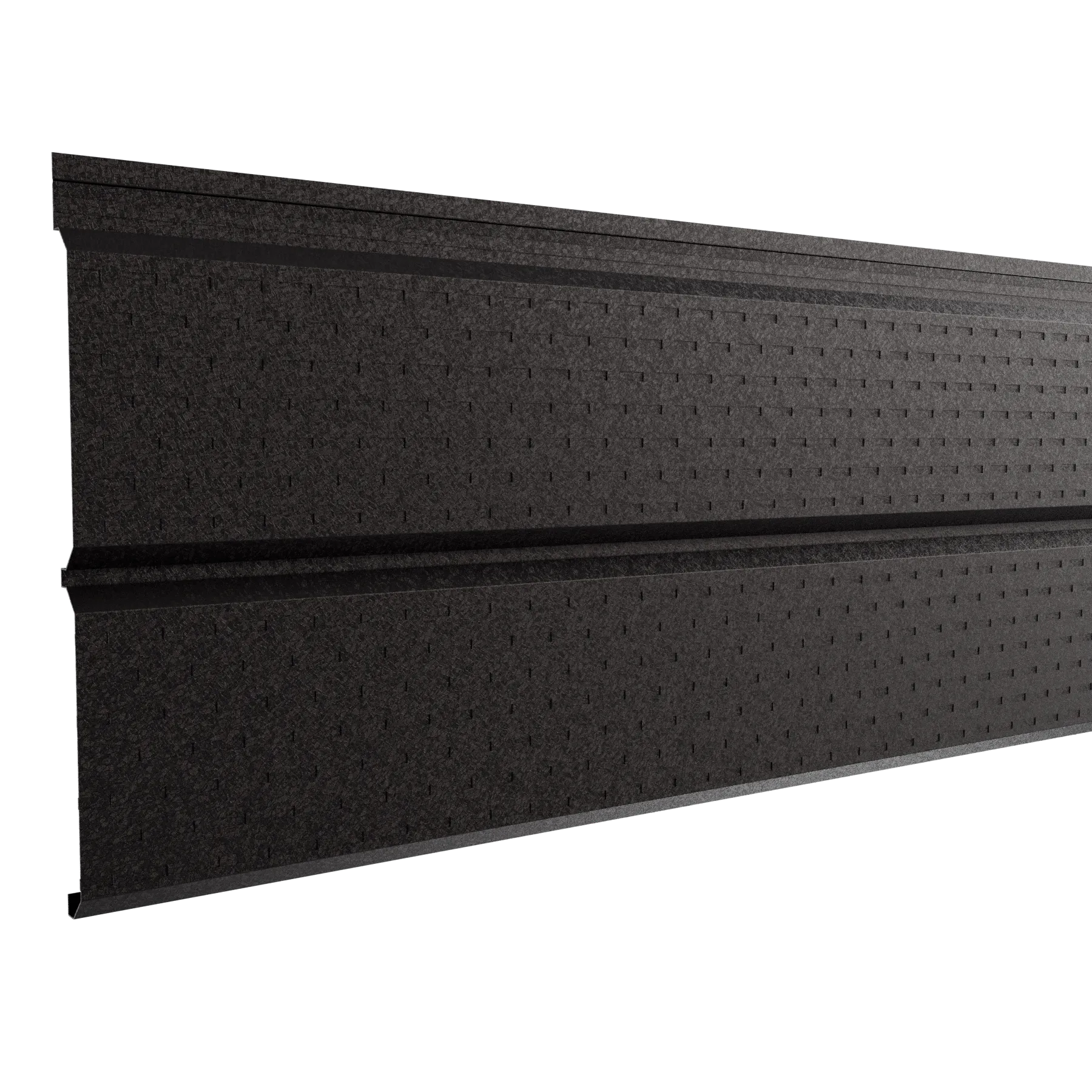 Bardage en tôle d’acier perforée | Brun foncé métallisé | RAL8019