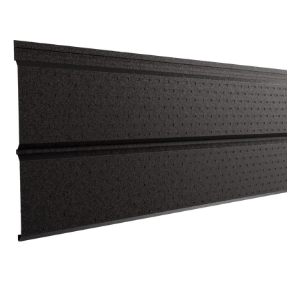 Bardage en tôle d’acier perforée | Brun foncé métallisé | RAL8019