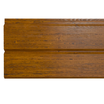 Bardage en tôle d’acier perforée | Chêne