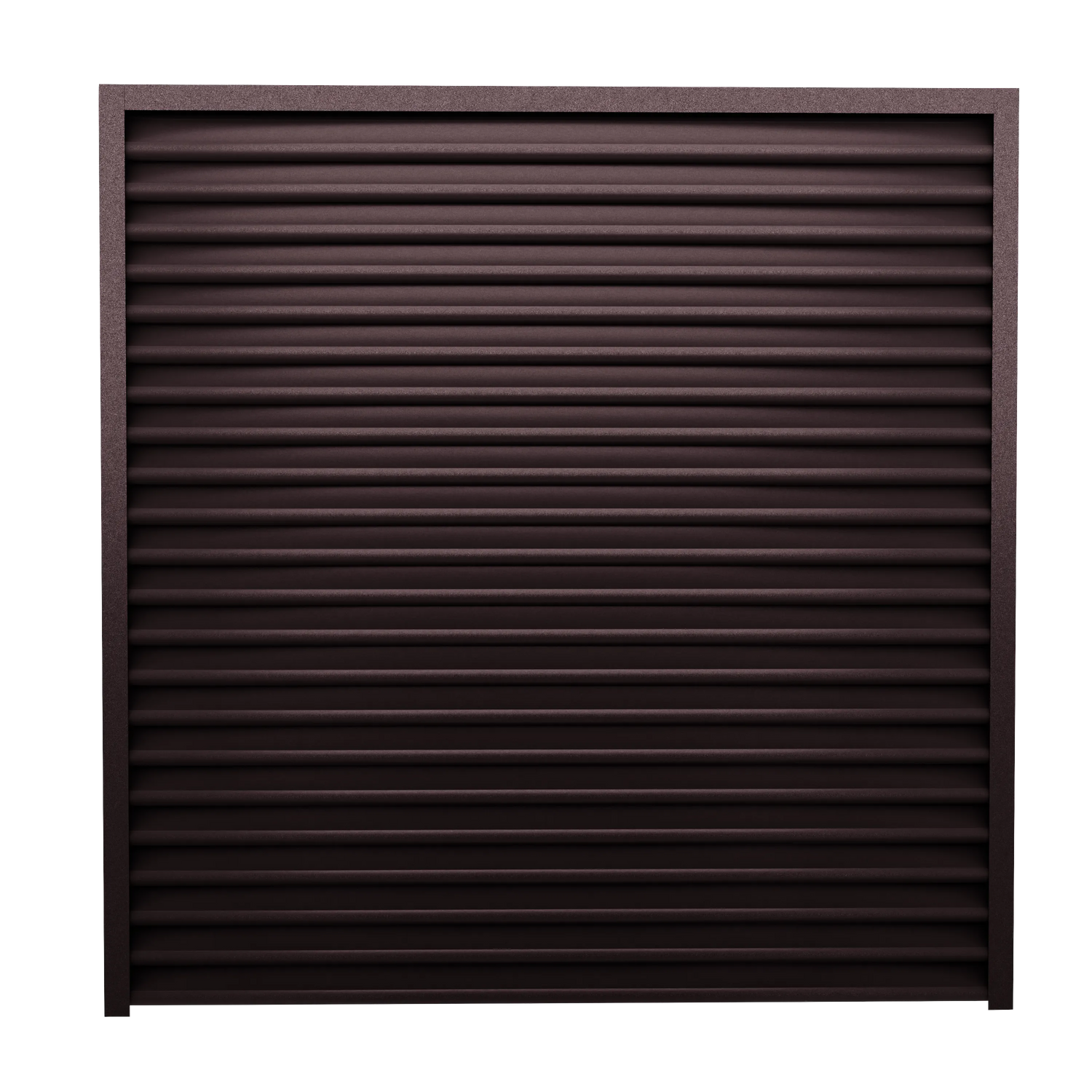 Schuttingpaneel piramide metallic donkerbruin