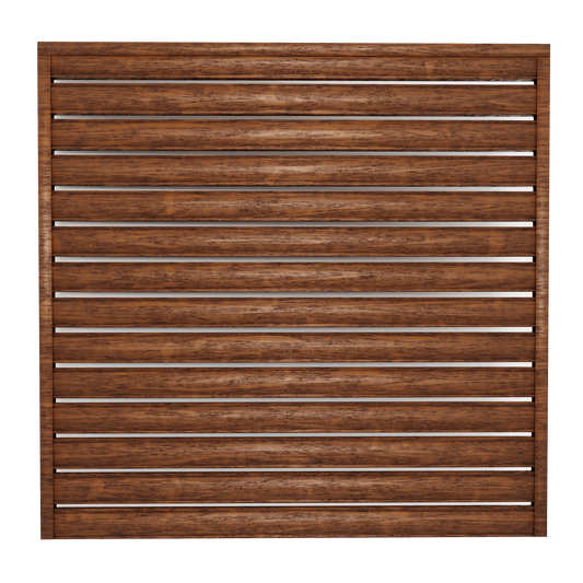 Schuttingpaneel Terra Walnut