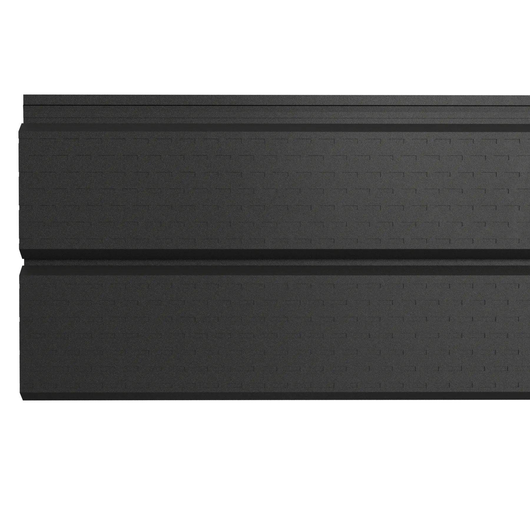 Bardage en tôle d’acier perforée | Gris argent | RAL7024