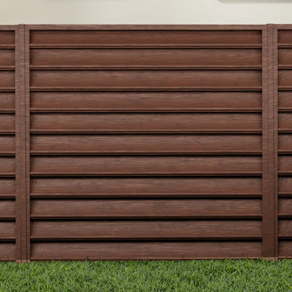 Panneau de clôture Gamma Walnut