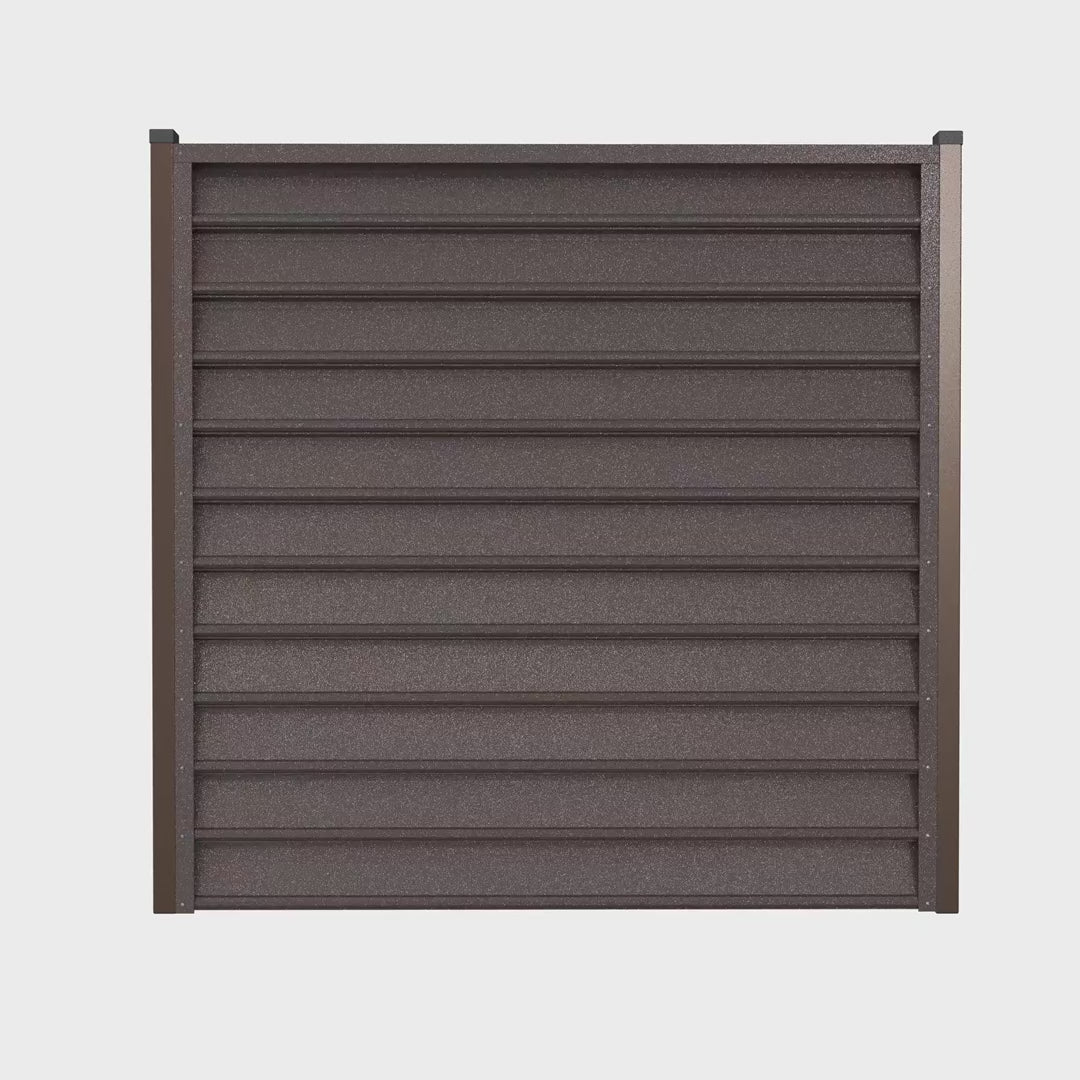 Schuttingpaneel Gamma | Chocoladebruin | RAL8017