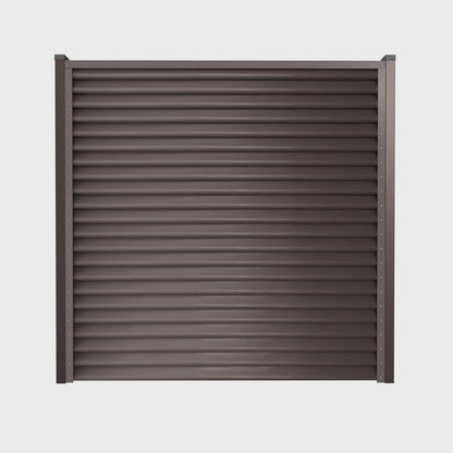 Schuttingpaneel Piramide | Chocoladebruin | RAL8017