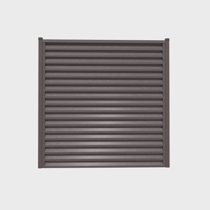 Panneau de clôture Atlas | Chocolate Brown | RAL8017