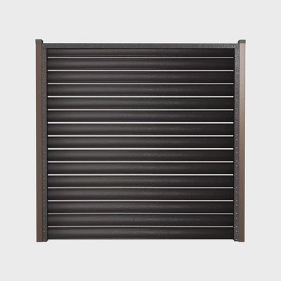 Schuttingpaneel Terra | Bruin RAL8019 Hi-Mat