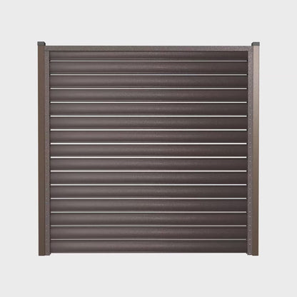 Schuttingpaneel Terra | Chocoladebruin | RAL8017