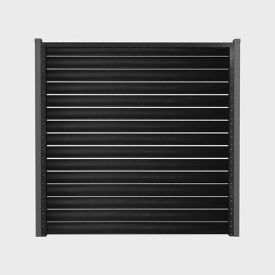 Panneau de clôture Terra | Noir RAL9005 Hi-Mat